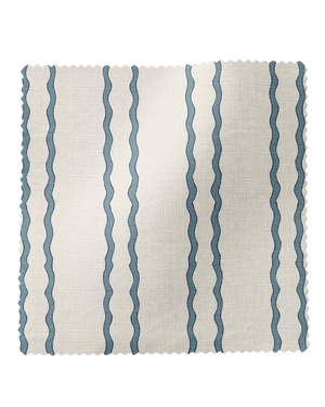 Jester Lines Linen Fabric by Annika Reed Studio