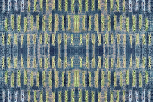 Labyrinth Grasscloth