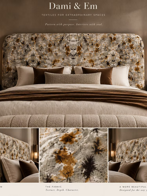 Ashed Marble Velvet Fabric