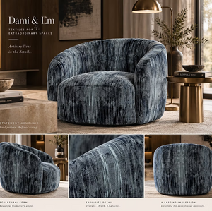 Midnight Forest velvet detail