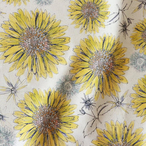 Organic Sunflower and Flora- Natural Organic Cotton
