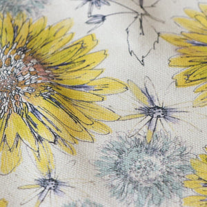 Organic Sunflower and Flora- Natural Organic Cotton