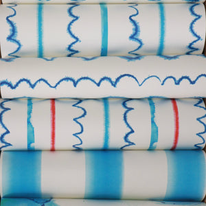 Circles in the Waves Sustainable Wallpaper