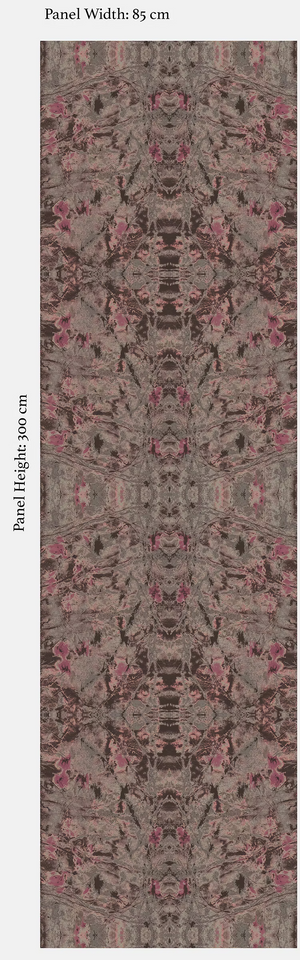 Pale Rose Marble Grasscloth
