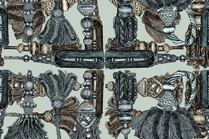 Passementerie Velvet Fabric