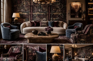 Passementerie Velvet Fabric