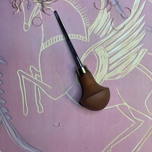 Pegasus wallpaper by Annika Reed, the artist's artwork in progress showing winged horses