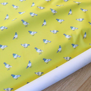 Pigeon Fabric in Yellow- Cotton Drill