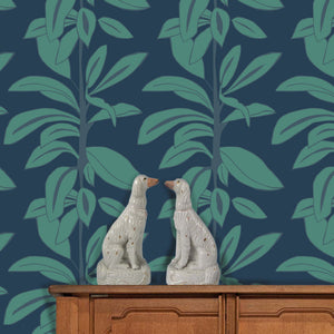 Rubber Plant Wallpaper