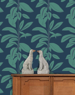 Rubber Plant Wallpaper
