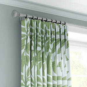 Rubber Plant Blue Linen