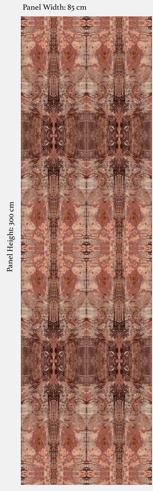Scarlet Sky Grasscloth