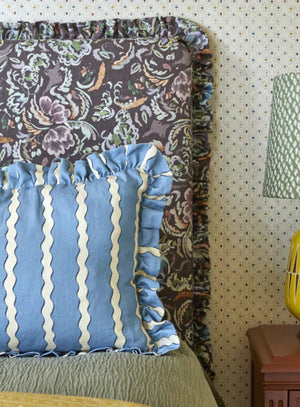 Double Scroll Stripe Linen