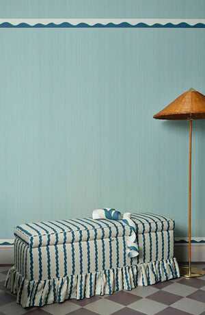 Scroll Stripe Linen