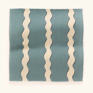 Double Scroll Stripe Linen