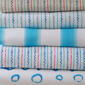 Sea Lines Cotton Linen