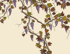 Seasons of the Vine Wallpaper