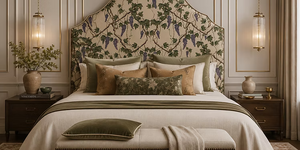 Seasons of the Vine Summer Linen Fabric