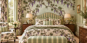 Seasons of the Vine Summer Linen Fabric