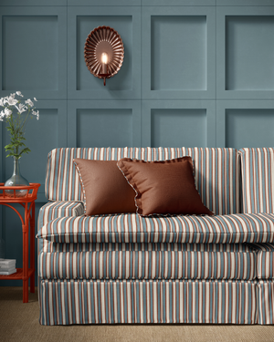 Shove Ha'Penny Linen Fabric by Annika Reed Studio