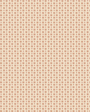 Sunshine Masquerade Linen Fabric by Annika Reed Studio