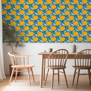 Clementine Sustainable Wallpaper