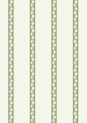 The Circus Linen Fabric by Annika Reed Studio