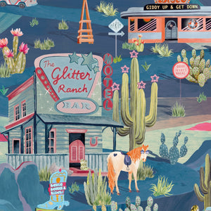 The Glitter Ranch Wallpaper