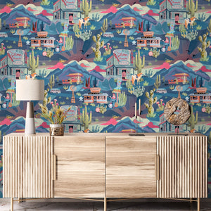 The Glitter Ranch Wallpaper