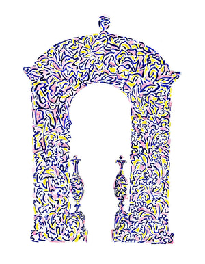 The Oriental Arch Linen