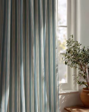 Three Legged Race Linen Fabric by Annika Reed Studio