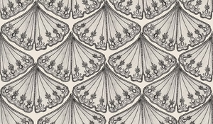 Velour Éventail Linen Fabric