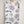 White Hydrangea Fabric- Cotton Drill