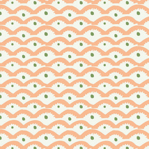 Wiggly Squiggly Linen Fabric by Annika Reed Studio