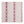 Wild Flower linen by Bethie Tricks in red and blue, swatch of a vertical stripe of small dragonfly-like motifs on natural linen